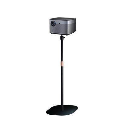 HALESEY Projector Stand Against Wall Hidden Stand, 360Swivel, Height Adjustable, Mini Projector Mount Bracket, Compatible with Home Office Video Vlog DVR Camera