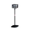 HALESEY Projector Stand Against Wall Hidden Stand, 360Swivel, Height Adjustable, Mini Projector Mount Bracket, Compatible with Home Office Video Vlog DVR Camera view 1