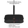 HALESEY Projector Stand Against Wall Hidden Stand, 360Swivel, Height Adjustable, Mini Projector Mount Bracket, Compatible with Home Office Video Vlog DVR Camera view 4