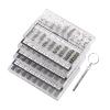 500Pcs 18 Types Mini Screw Nuts DIY Kit,Laptop Computer Assemble Repair Screws, Fastener Set for Repairing Sunglass and Phone(I 500PCS 1 Tool) view 3
