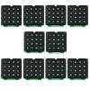 YOURRYONG US 10pcs 4x4 Matrix 16 Keypad Keyboard Module 16 Button with 16 Keys External Big Keypad for 4x4 Push Button view 1