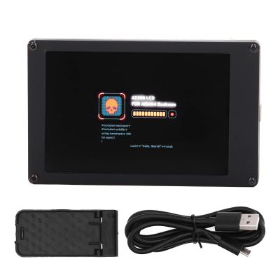 Brilluxa 3.5in IPS Monitor Subscreen LCD Display Screen with USB Power Cable Support for RaspberryPi Portable IPS Monitor Display with Mounting Stand