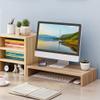 Computer Monitor Stand Desk Organiser, Screen Stand with Storage & Phone Riser, Ergonomic Desktop Organizer for PC Laptop Printer, Computer Monitor Screen Riser for Home Office (50x20x7cm, Burly Wood) view 2