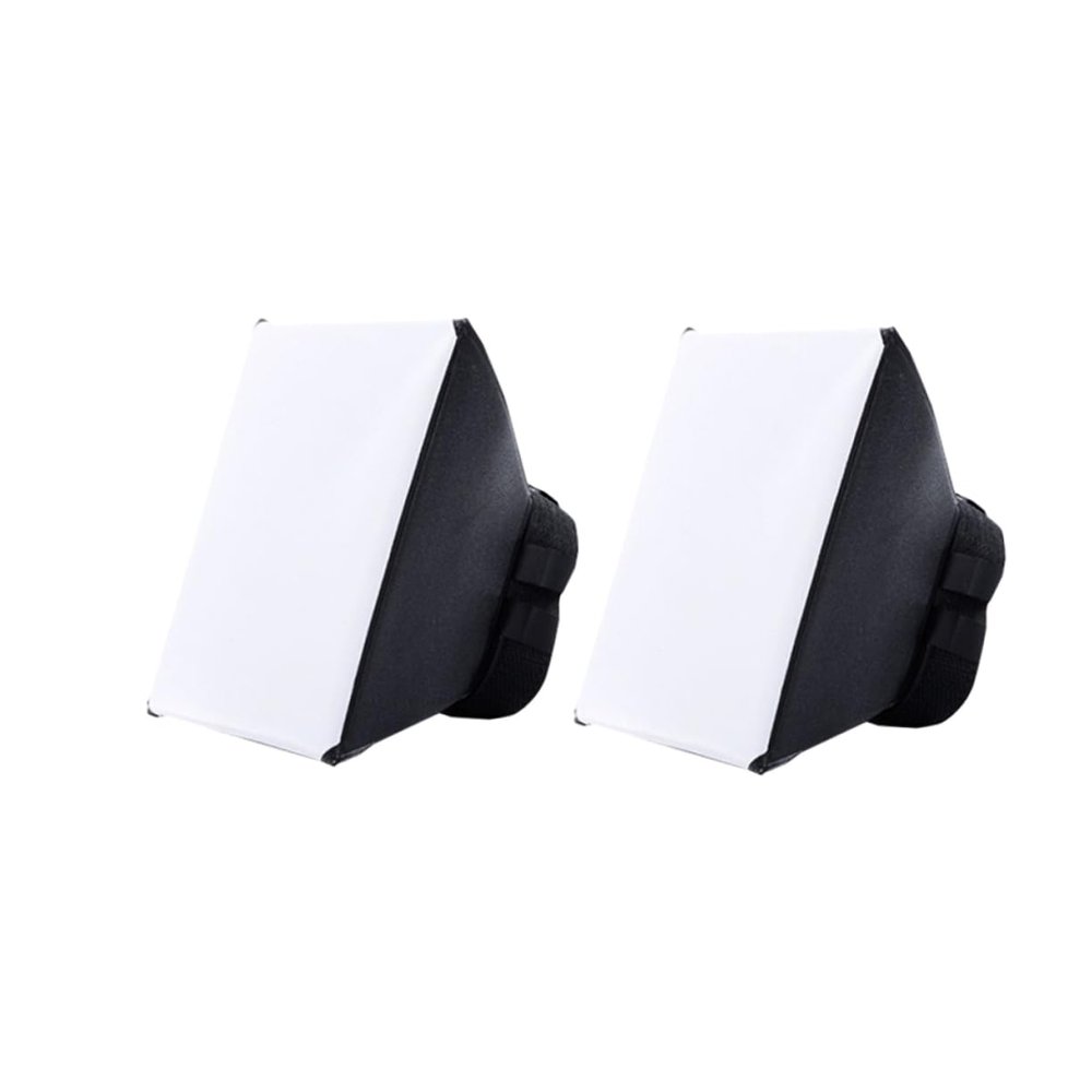 ARTIBETTER Softbox Mount Flash Diffuser Softbox 3pcs Covers for DSLR Camera Accessory