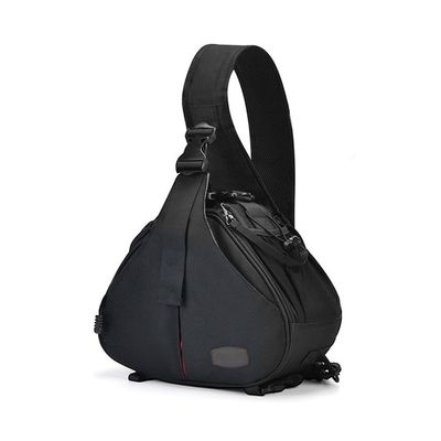 HIONJIN Digital Camera Bag Crossbody Strap Rain Cover Shoulder Bag Triangle Camera Bag Camera Crossbody Bag
