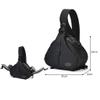 HIONJIN Digital Camera Bag Crossbody Strap Rain Cover Shoulder Bag Triangle Camera Bag Camera Crossbody Bag view 2