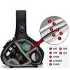 HIONJIN Digital Camera Bag Crossbody Strap Rain Cover Shoulder Bag Triangle Camera Bag Camera Crossbody Bag view 4
