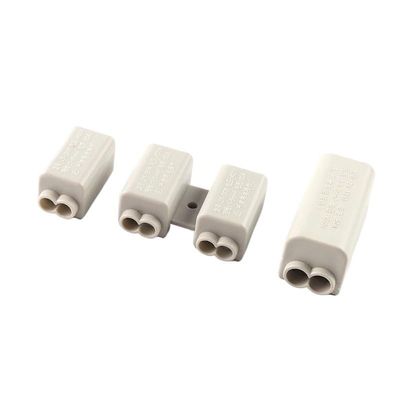TZNLTPFY High Power Wire Cable Splitter Junction Box Quick Wiring Connector Terminal Block 60A/400V 1-6mm2 80A/1000V 2.5-10mm2 DINZHHENGYIN(ZK1310,30 PCS)