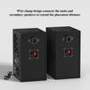 Elimavi 30W X 2 Powered Bookshelf Speakers - 3.5-RCA Input for Turntable, TV, PC, Record Player Speakers with 4 Inch Woofer & Wall Mounted view 4