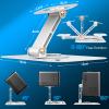 3-in-1 Projector Stand with Cable Ties Desk, Wall and Ceiling Mount with 1/4-Inch Thread, Foldable, Height Adjustable and 360-degree Rotation Compatible with Most Projectors for Home, Office view 4