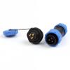 WLBQZESEG SP21 IP68 Socket Back Nut Male/Female Waterproof Connector Panel 2/3/4/5/7/9/12 Pins Electrical Cable Wire MAYAIYIN(SP21-3L) view 4