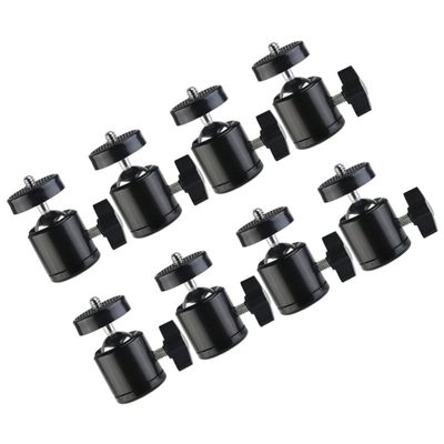 Toyvian 8pcs Camera Tripod Rotating Mount Adapter for Photography Compatibility Compact Design for Live Streaming and Photography