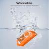 Case for Flipper Zero,Soft Skin Silicone Case Anti-ScratchFull Protective Case for Flipper Zero-Orange view 2
