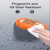 Case for Flipper Zero,Soft Skin Silicone Case Anti-ScratchFull Protective Case for Flipper Zero-Orange view 4