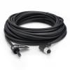 ZBLZGP High Temperature M12 A-Code Female to Bare Ends Cable 4 Pin for Foundry Steel Mill Applications 25M view 2