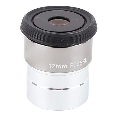 4mm 6mm 9mm 12mm 15mm 32mm 40mm Eyepiece 2X Barlow Lens Multi-Coated Metal Astronomy Telescope Monocular(12mm)