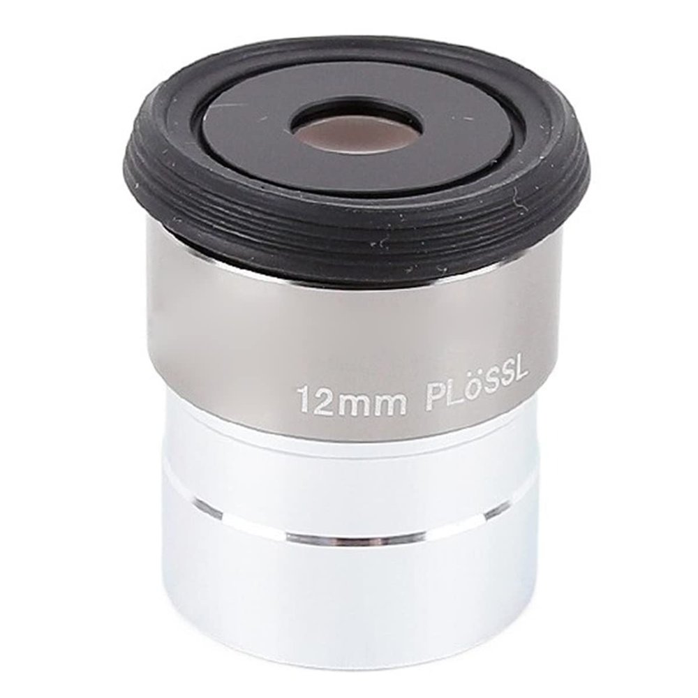 4mm 6mm 9mm 12mm 15mm 32mm 40mm Eyepiece 2X Barlow Lens Multi-Coated Metal Astronomy Telescope Monocular(12mm)