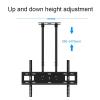 Ceiling TV Mount, Double Pole Telescopic Height Adjustment TV Bracket, for 40 to 90inch Low Profile TV, Max 900x600mm view 4