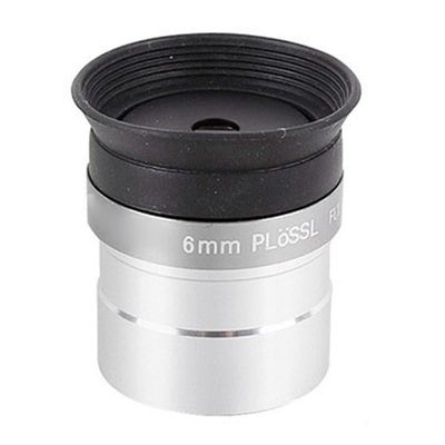 4mm 6mm 9mm 12mm 15mm 32mm 40mm Eyepiece 2X Barlow Lens Multi-Coated Metal Astronomy Telescope Monocular(6mm)