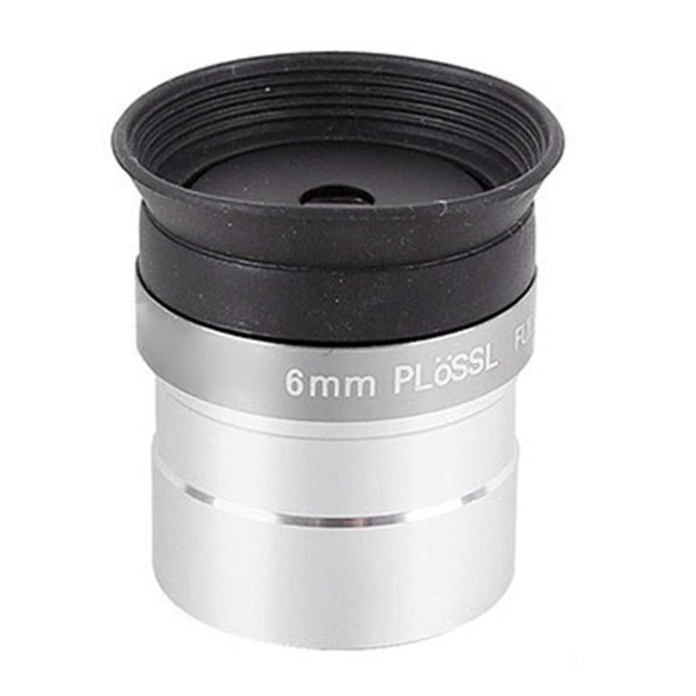 4mm 6mm 9mm 12mm 15mm 32mm 40mm Eyepiece 2X Barlow Lens Multi-Coated Metal Astronomy Telescope Monocular(6mm)
