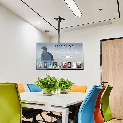 Adjustable Ceiling TV Mount Bracket - 2 Sided Ceiling TV Mount Bracket, Tilt and Rotatable TV Stand, Telescoping Ceiling TV Mount, for TVs 20-32 Inches, Max Weight 60lbs Per Screen (Size : 2