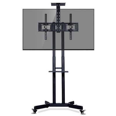 Extra Tall TV Floor Stand with Wheels and 2 Tray, Height Adjustable Mount Bracket for 32 40 42 43 50 55 60 65 Inch Flat Screen TVs Beautiful Scenery