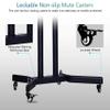 Extra Tall TV Floor Stand with Wheels and 2 Tray, Height Adjustable Mount Bracket for 32 40 42 43 50 55 60 65 Inch Flat Screen TVs Beautiful Scenery view 3