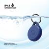 LOVYONES Air tag Keychain Holder Case for Apple Air tag, 4 Pack of IPX8 Waterproof, Fully Shockproof, Anti Scratch Air tag Holder Case for Key, Kid, Bag, Luggage, Pets Collar view 2
