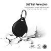 LOVYONES Air tag Keychain Holder Case for Apple Air tag, 4 Pack of IPX8 Waterproof, Fully Shockproof, Anti Scratch Air tag Holder Case for Key, Kid, Bag, Luggage, Pets Collar view 4