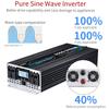 3000W 4000W 5000W 7000W 9000W Pure Sine Wave Inverter DC 12V 24V 48V 60V 72V to AC 110V/220V 230V Solar Inverter Voltage Converter Transformer Automotive Power Car Solar Inverter(5000W,48Vto110V) view 2