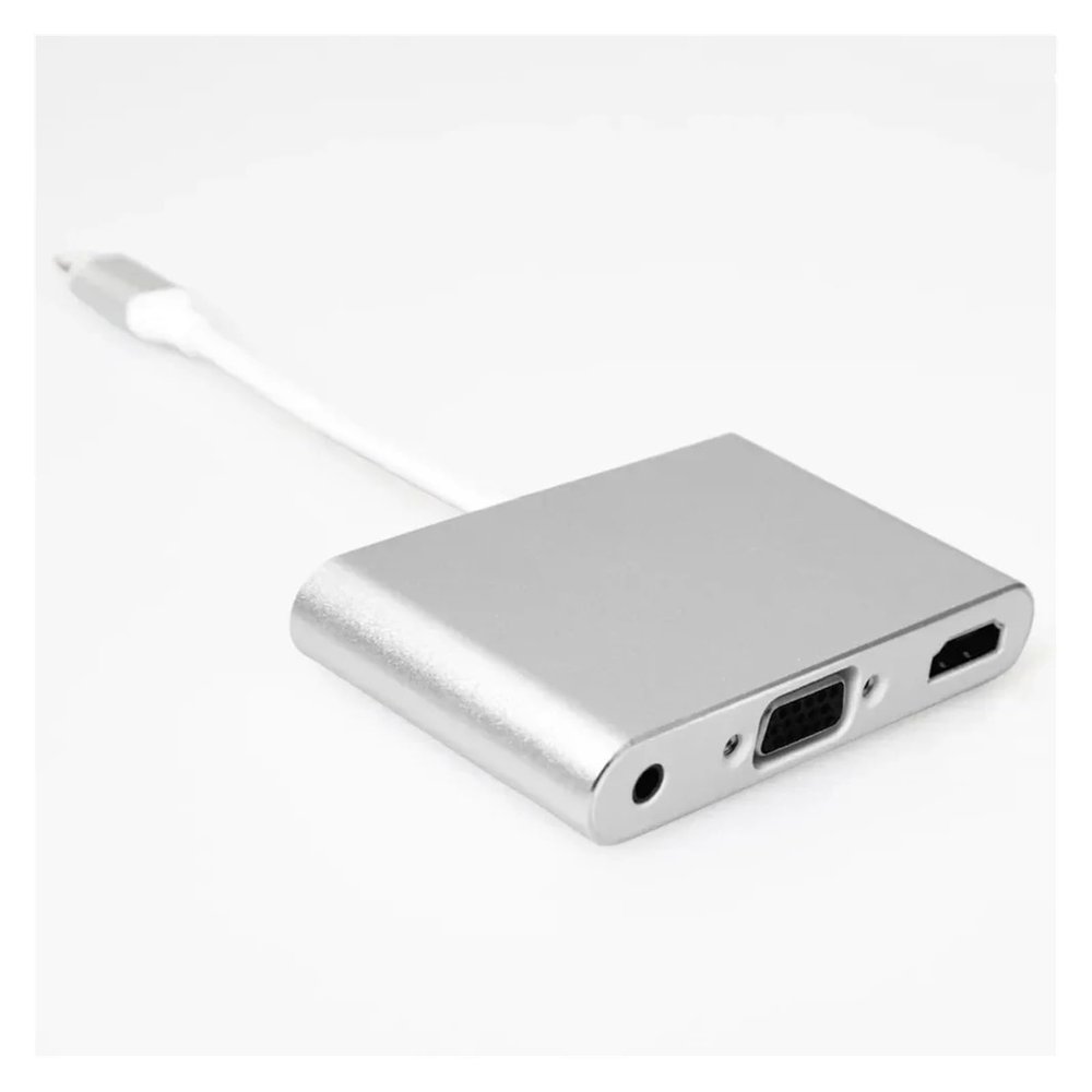 4 In1 Digital Video HDTV Converter Lighting to HDMI-Compatible AV Adapter Compatible with The XS X XR 8 7 to TV USB Cable