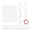 FVDPWYE Cord Cover Wall Raceway Kit Wire Covers for Cords Self Adhesion Concealer Wall Management Raceway for Indoor, Style A view 1