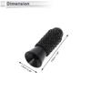 RATCHROLL 1 Set Universal Car Signal Antenna 1.50" Bling Rhinestone Polished Finish Antenna for Decoration Aluminum Alloy Material Black view 3
