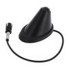 VekAuto Car Signal Antenna Base, AM/FM Signal Roof Aerial for Fiat 500 Panda 2012 Offroad Rubber Metal Material Black view 1