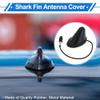 VekAuto Car Signal Antenna Base, AM/FM Signal Roof Aerial for Fiat 500 Panda 2012 Offroad Rubber Metal Material Black view 2