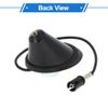 VekAuto Car Signal Antenna Base, AM/FM Signal Roof Aerial for Fiat 500 Panda 2012 Offroad Rubber Metal Material Black view 4