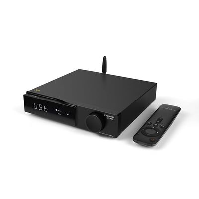 SMSL DO100PRO Digital Audio DAC, ES9039Q2M Chip, XLR/RCA Output, DSD512/PCM 768kHz, Bluetooth/USB/Optical/Coaxial Input, Black