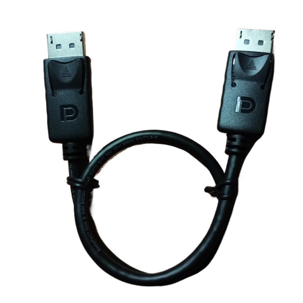 0.5M 3D Video Displayport Cable 50CM DP to DP Cable 4K 60Hz Cable Display Port 1.2 Compatible with The TV Box PC Projector Cord