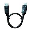 0.5M 3D Video Displayport Cable 50CM DP to DP Cable 4K 60Hz Cable Display Port 1.2 Compatible with The TV Box PC Projector Cord view 1