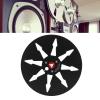 1/4 7 Inch Empty Reel for Reel to Reel Tape Recorder for Open Reel Sound Deck, Aluminum Alloy Recording Takeup Reel with 8 Hole (Black) view 4