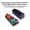 Infrared Motion Detector Security Alarm Wire Less Security Burglar Alert System Single Beam Body Detector Sensor Alarm view 2