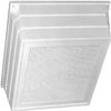Alpha Communications RB8STP Surface Mount Speaker - Square - 25V/70V; White-Square-Plastic Enclosure; Built-in 70 Volts Line Transformer; Surface Wall or Ceiling Mount view 1