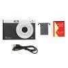 4K Digital Camera for Teens, 50MP HD IPS Screen, 16X Zoom, Compact Retro Design, Portable for Travel Vlogging (Black) view 1