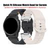 22mm 26mm Silicone Strap For Garmin Fenix E 8 7 Pro 7X 6 6X 5X 5Plus Quick Fit Wavy Silicone Watchband(Space gray Black,22mm) view 2