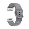 22mm 26mm Silicone Strap For Garmin Fenix E 8 7 Pro 7X 6 6X 5X 5Plus Quick Fit Wavy Silicone Watchband(Space gray Silver,22mm) view 1