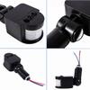 BaRiFanNova PIR Motion Detector, Motion Sensor Replacement, AC110-220V, Waterproof Outdoor,Human Body Sensor for LED Light, Auto Dusk to Dawn Inductor Switch (Black) view 2