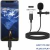 1 Set Omnidirectional Type C Lapel Microphone for Desktop and Notebook Gaming Video and Meetings Lavalier Mic view 2
