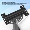 Adapter Mounting Pole Kit Adjustable Outdoor Antenna Mounting Pole for Gen 3 Standard Dish 360 Degree Rotation Roof Wall Pole Mount Adapter Set view 3