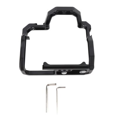 Camera Video Cage Aluminum Alloy Camera Stabilizer Rig for 200D 200DII with Multiple Mounting