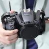 Camera Video Cage Aluminum Alloy Camera Stabilizer Rig for 200D 200DII with Multiple Mounting view 2